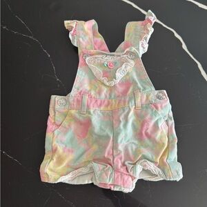 Pastel Tie-Dye Kids‎ Overalls